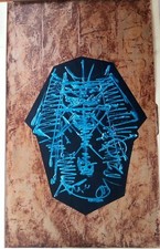 RARE Affiche Originale Air France MATHIEU GEORGES - Egypte "Toutankhamon" 1967 