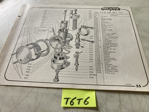Gurtner carburateur ta22 618 - gurtner,