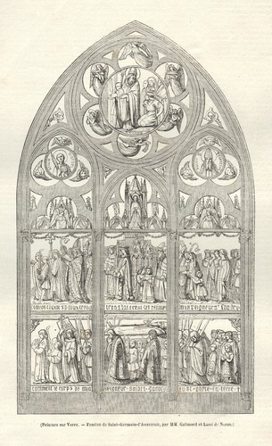 Les vitraux anciens - , saint