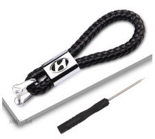 Porte-Clés en Cuir/Metal