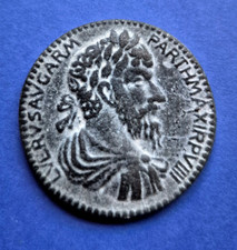 Lucius Verus au Quadrige - Faux Sesterce Medaille Antiquisante Padouan ?