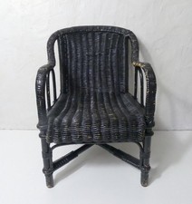 Ancien fauteuil en rotin
