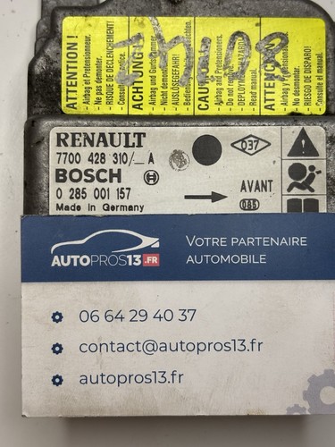 Calculateur capteur airbag - calculateur,