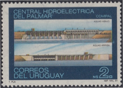 Uruguay 1093 1981 centrale - 1093,