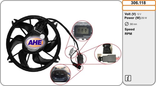 Ventilateur refroidissement - ventilateur, (refroidissement