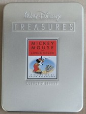 DVD DISNEY TREASURES - MICKEY MOUSE IN LIVING COLOR - ORIGINAL US BOITIER METAL