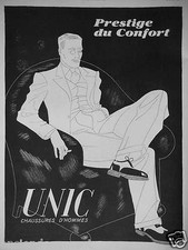 PUBLICITÉ 1936 CHAUSSURE