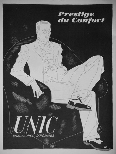 Publicité 1936 chaussure - publicitÉ,