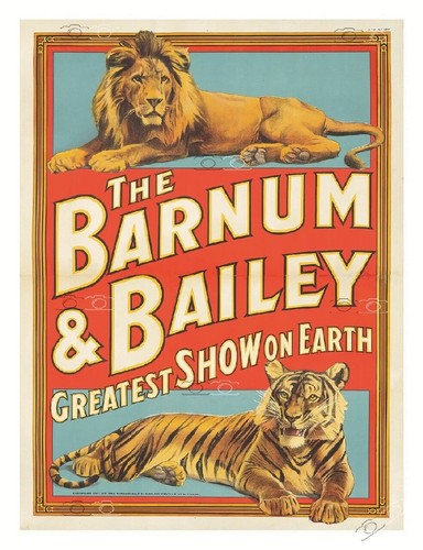 Cirque barnum bailey réf184 - cirque,