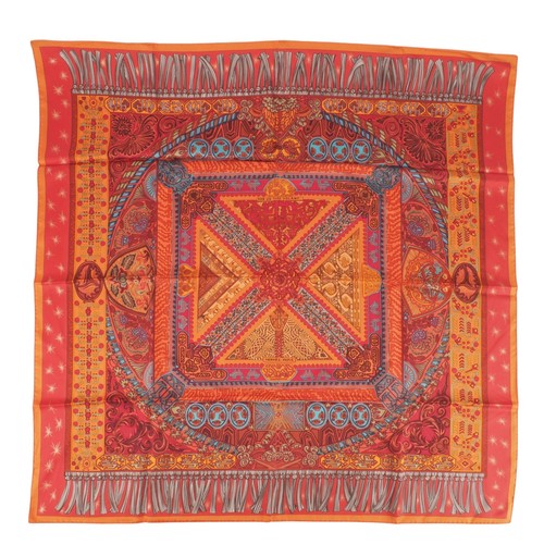 Hermès tuch carré sur - carré, 90