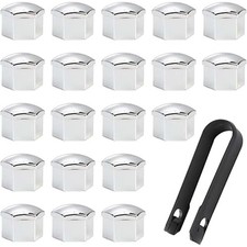 20 Couvre-Écrous Roue avec 1