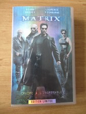 CASSETTE VHS MATRIX / EDITION LIMITEE / KEANU REEVES / LAURENCE FISHBURNE