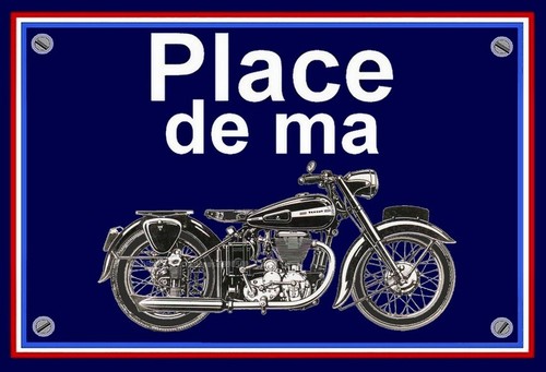 Plaque place ma terrot - ",