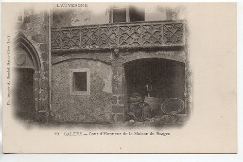 Salers cantal cpa 15 - cantal,