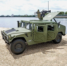 ✅Hummer H1 1/18 Voiture Militaire tout-terrain 1:18 Diecast Model Car Collection