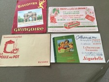 lot  4 anciens buvards
