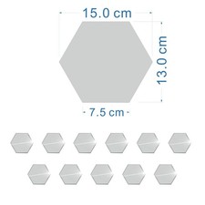 Miroir hexagonal géométrique