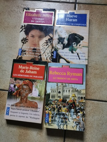 Lot romans livres de - 4,