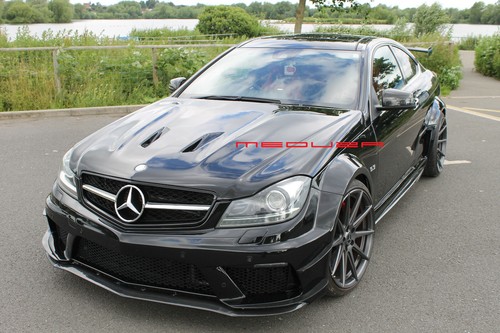 Mercedes c63 amg - c63, black
