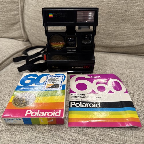 Vintage polaroid sun 660 - vintage,