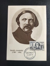 Carte premier jour 1959 timbre - jour,