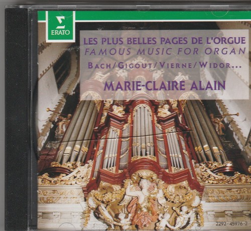 Oeuvres célèbres pour - , orgue