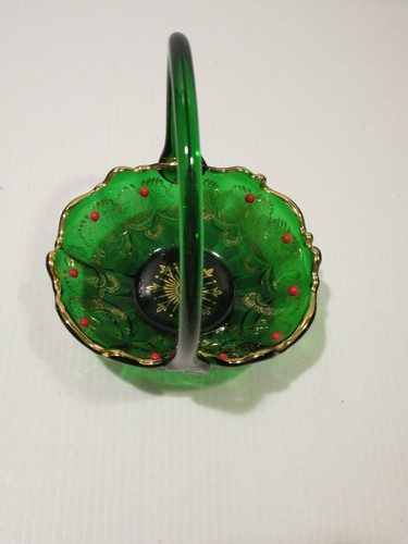 Elegant venetian glass green - elegant,