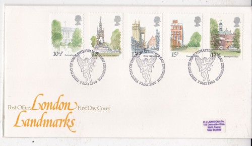 1980 london landmarks fdc - 1980,