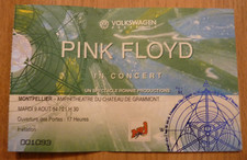 TICKET CONCERT PINK FLOYD - MONTPELLIER 1994