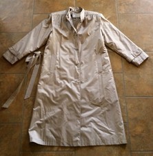 The Legend trench coat long coat jacket women's.  Size 9-10. Tan.        C8