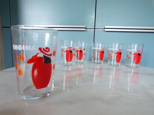 Lot verre - 6,