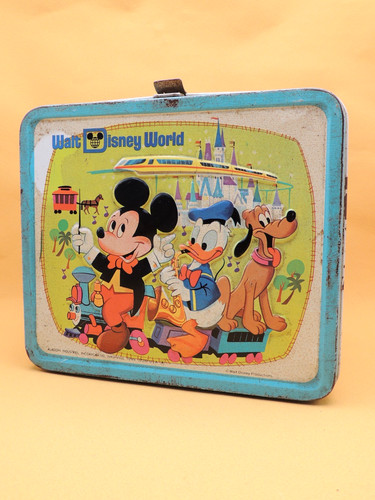 Disney world lunchbox métal - world,