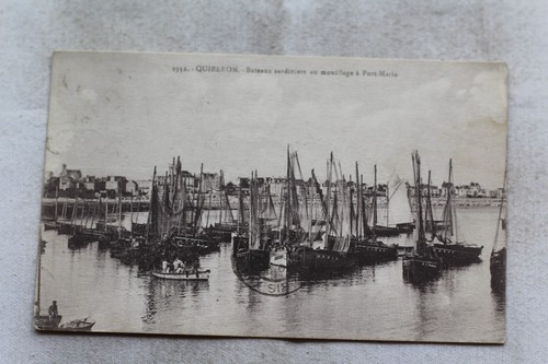Cpa 1930 quiberon bateaux - cpa, quiberon,