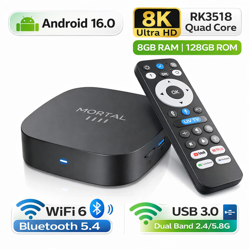 Box android 8k rk3518 - android,