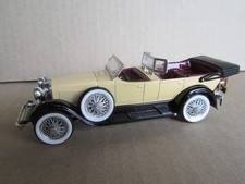 C475 Vintage Rio 51 Italie Lincoln Sport Phaeton 1928 Jaune 1:43