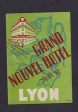 Ancienne  étiquette bagage