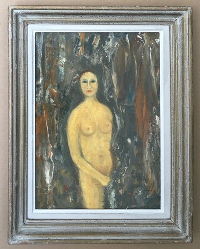Tableau ancien huile portrait - tableau,