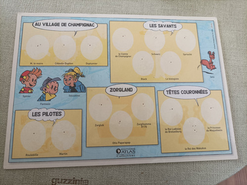 Spirou fantasio voitures - et,
