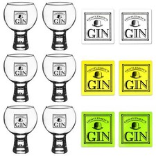Set de verres Gin Coasters