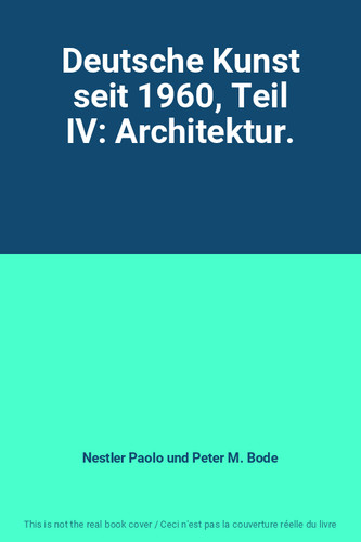Deutsche kunst seit 1960 - deutsche,