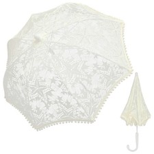  Parapluie De Mariage En Dentelle Ombrelle Mariée Accessoire Fête