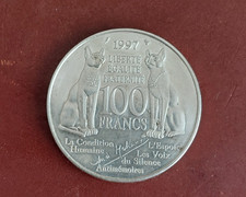 Pièce de 100 francs argent