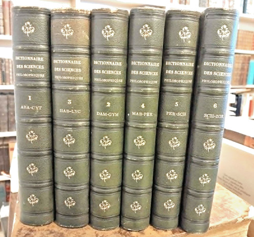 Dictionnaire des sciences