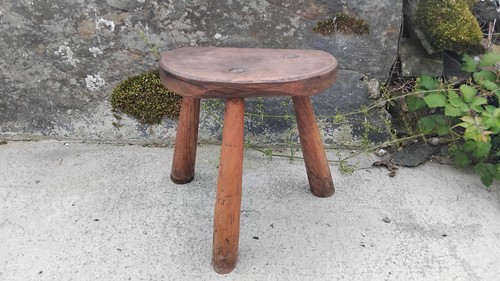 Tabouret traite tripode - tabouret, de