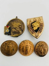 Lot boutons dorés - lot,