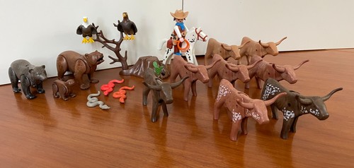 Playmobil western vintage - western, lot