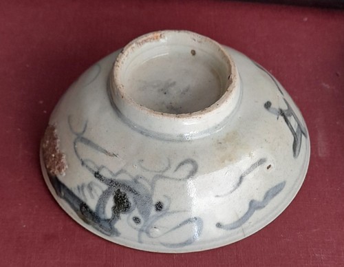 Bol porcelaine bleu et - bol,