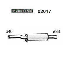 Silencieux Central VW Polo -