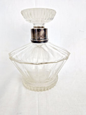 Christofle Ancienne Carafe Cristal Et Argent Massif