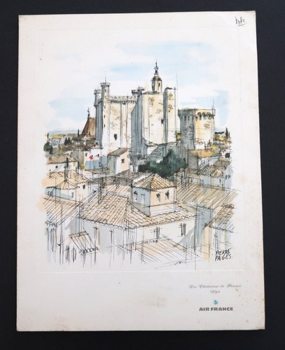 Air france menu - france, new